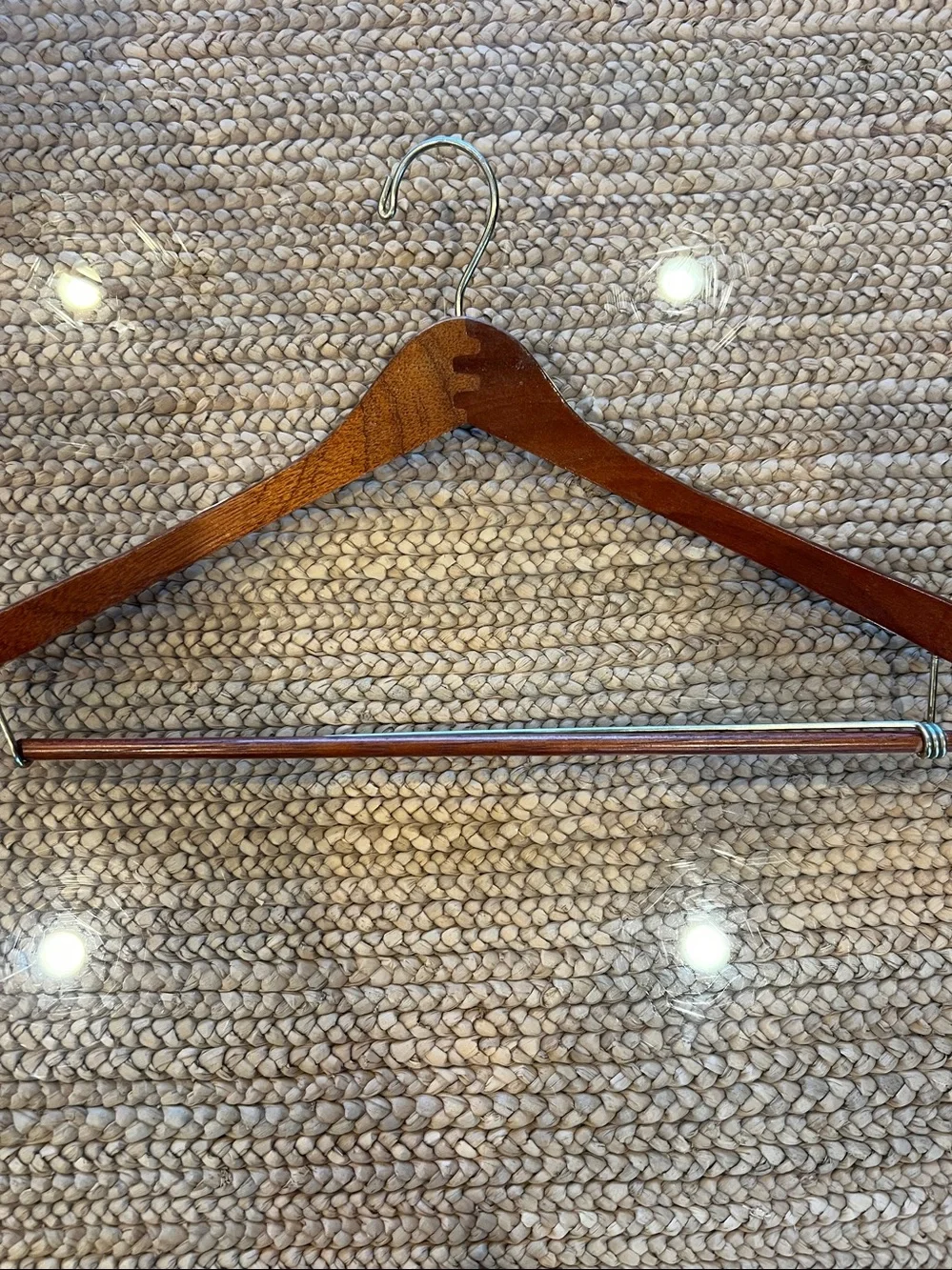 5 Saks Fifth Avenue+ Logo Wooden Pant/Suit Hangers